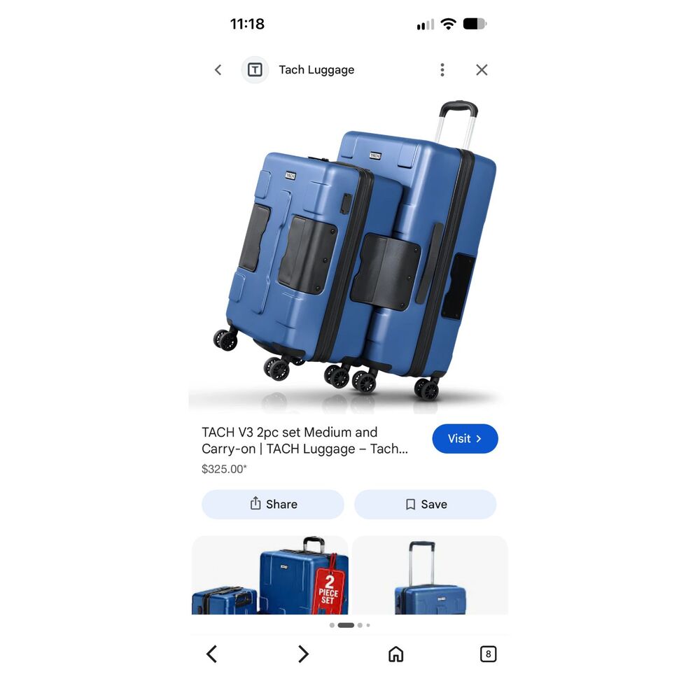 TACH V3.1 suitcase